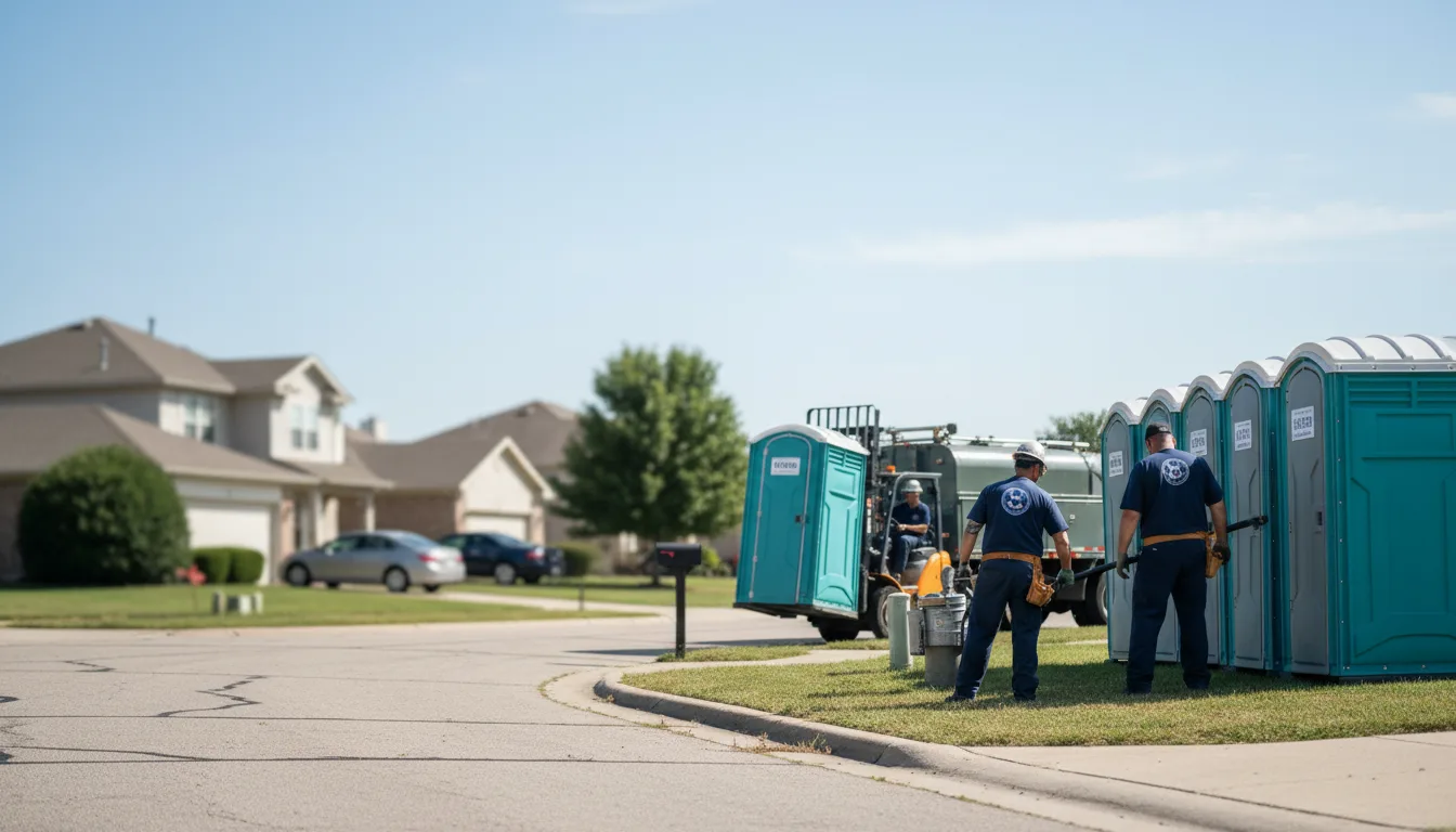 Porta Potty Rental in De Soto, WI near me